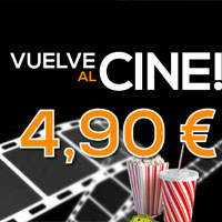 PROMOCION - VUELVE AL CINE POR 4,90