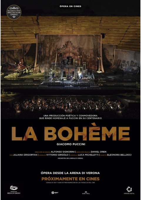LA BOHEME (ÓPERA GRABADO)