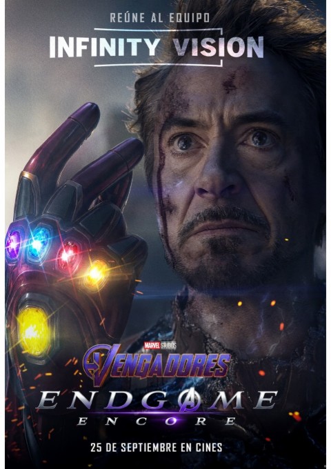 VENGADORES: ENDGAME (INFINITY VISION) (VIERNES 25 DE SEPTIEMBRE)