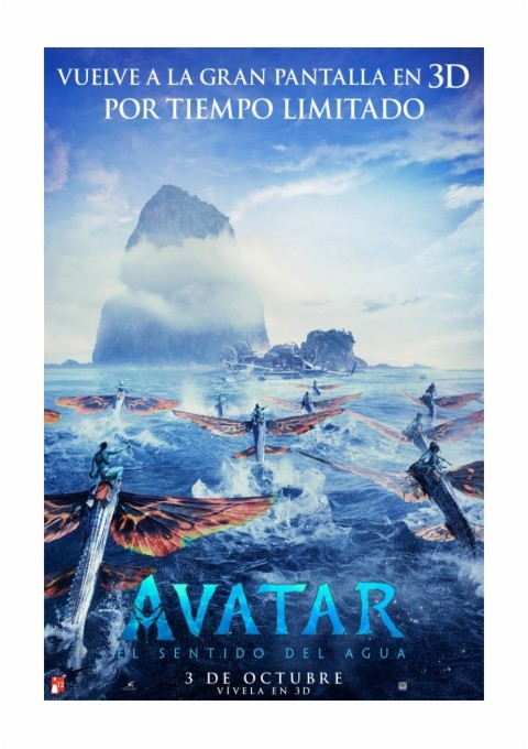 AVATAR: EL SENTIDO DEL AGUA (3D)