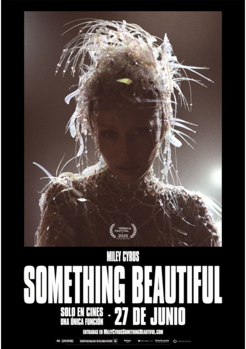 MILEY CYRUS: SOMETHING BEAUTIFUL (VOSE) (27 DE JUNIO)