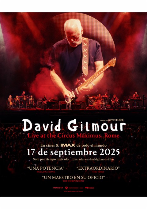 DAVID GILMOUR: LIVE AT THE CIRCUS MAXIMUS, ROME