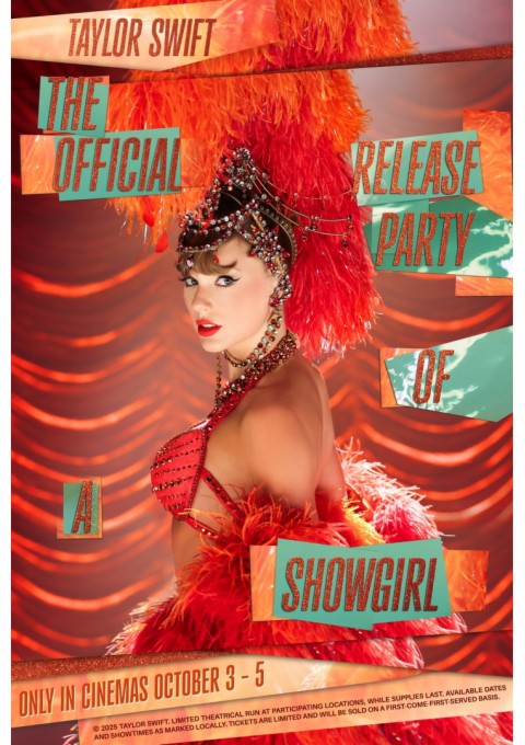 Taylor Swift: The Official Release Party of a Showgirl (ESTRENO 3,4 Y 5 DE OCTUBRE)