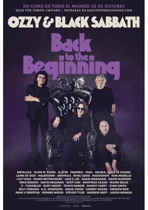 OZZY & BLACK SABBATH: BACK TO THE BEGINNING (28 y 29 DE OCTUBRE)