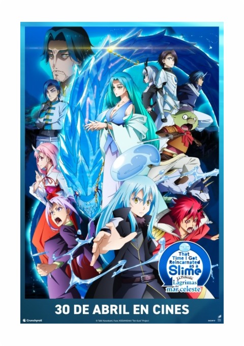 THAT TIME I GOT REINCARNATED AS A SLIME LA PELÍCULA: LÁGRIMAS DEL MAR CELESTE