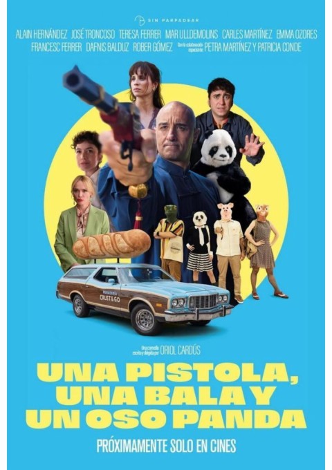 UNA PISTOLA, UNA BALA Y UN OSO PANDA