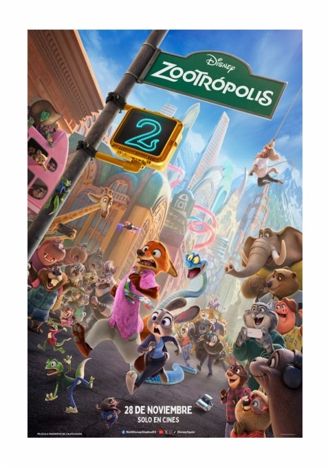ZOOTROPOLIS 2 (ESTRENO 28 DE NOVIEMBRE)